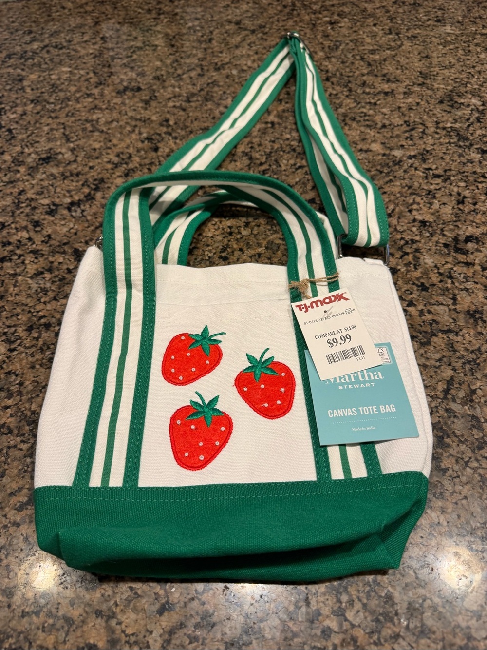 Martha Stewart Tote Bag 10x10